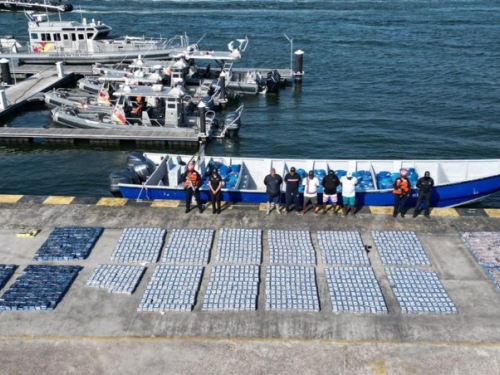 Incautadas cuatro toneladas de cocaína en el mar Caribe 