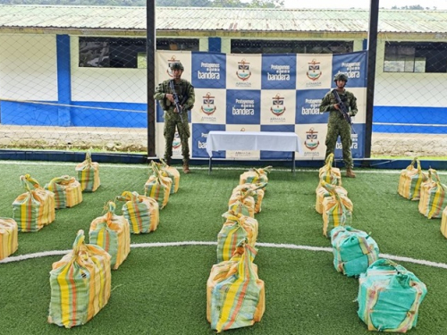 Incautado clorhidrato de cocaína avaluado en 33 millones de dólares