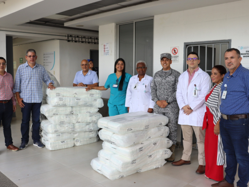 Pacientes de hospital psiquiátrico reciben insumos para una mejor atención
