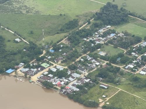 Vigilancia aérea fortalece la seguridad durante Semana  Santa en el suroriente colombiano 
