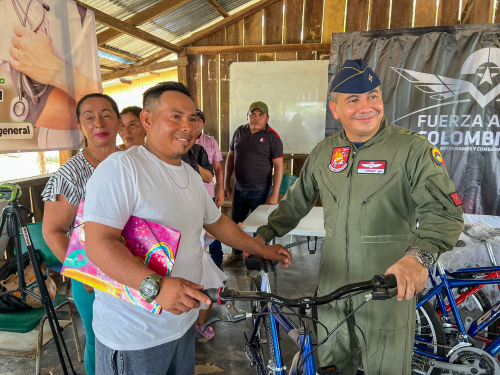 Actividad de Asistencia Médica y Humanitaria transforma vidas en el Vichada