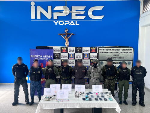 Incautados elementos ilícitos en operativo interinstitucional en  cárcel de Yopal