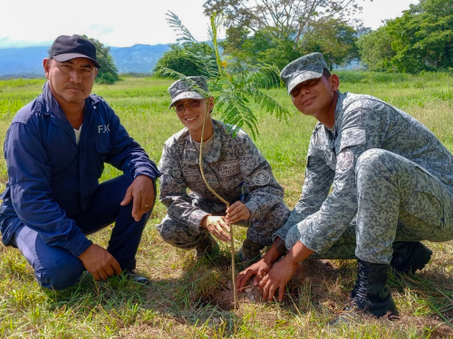 Compromiso ambiental: 400 árboles fueron sembrados en zona rural de Puerto Boyacá
