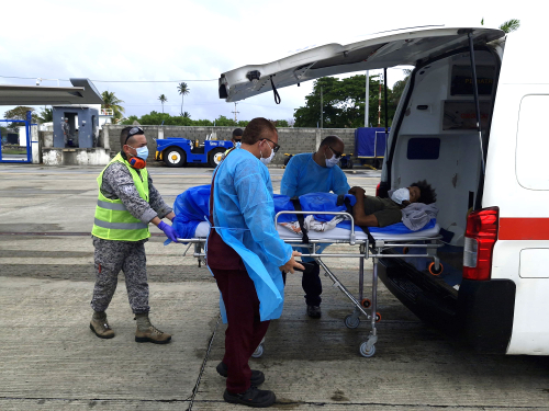 Fuerza Aeroespacial garantiza atención médica en el Archipiélago