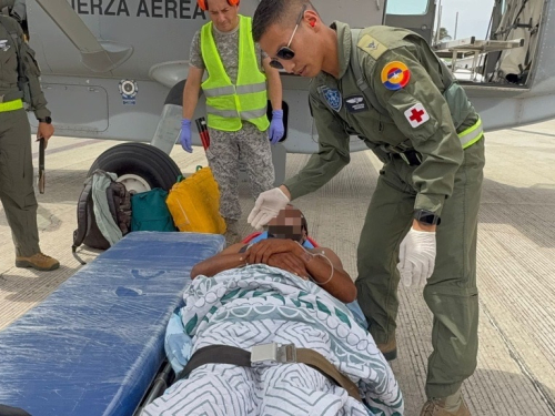 Compromiso médico de la Fuerza Aeroespacial llega a  territorios insulares