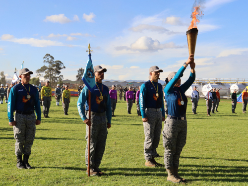 Uniformados demostraron todas sus capacidades durante competencias militares