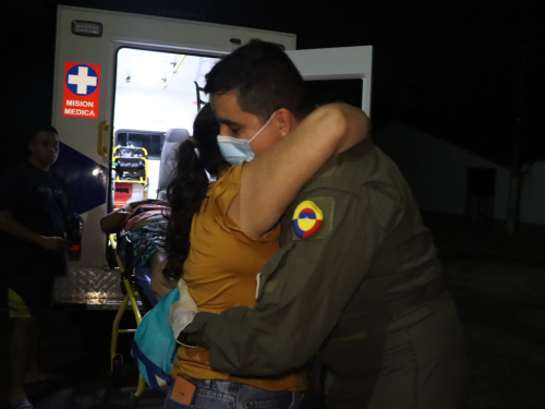 Hombre fue trasladado de emergencia desde La Macarena a Villavicencio