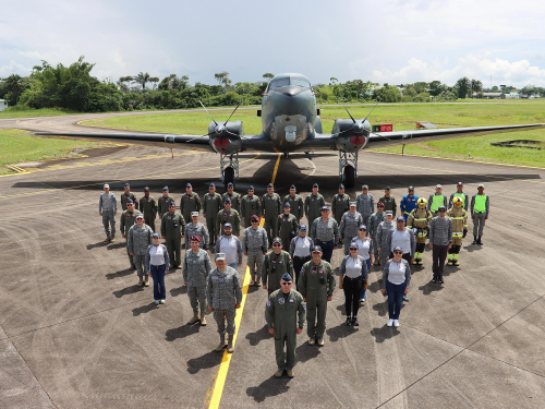 ⁠Visita estratégica en Caquetá, destacó capacidades operacionales en el suroniente colombiano