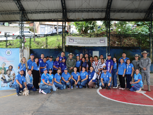 Comunidad indígena de Villavicencio recibió atención integral