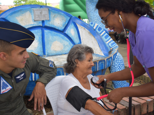 Habitantes de Guarinocito recibieron atención medica con vocación y sentido social