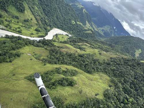 Nueva verificación aérea para buscar al parapentista perdido en Meta