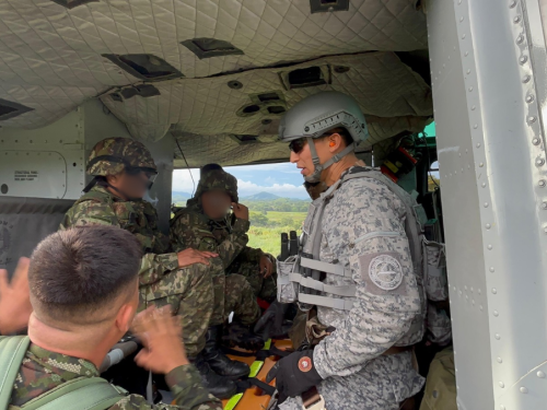 Militares en delicado estado de salud fueron evacuados vía aérea
