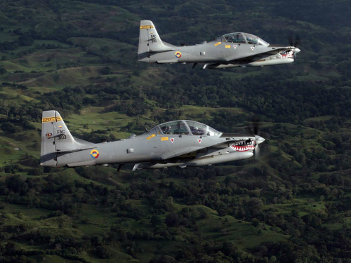 Fuerza Aeroespacial engalana el cielo de Bogotá y Santa Marta este 20 de julio