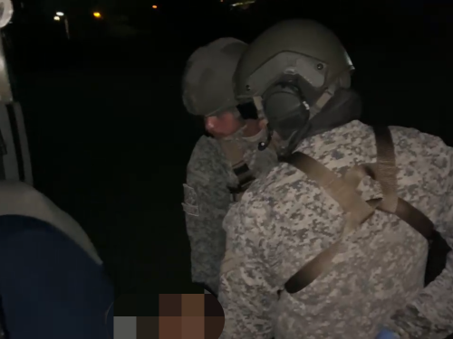 Helicóptero “Ángel” de la FAC evacuó militar herido en Chocó
