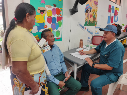 Habitantes de Inírida recibieron atención médica especializada
