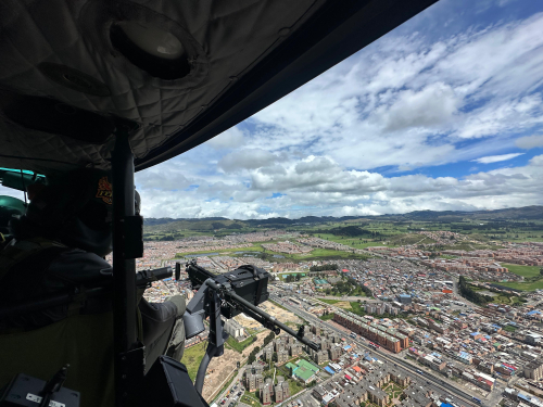 Plan retorno seguro a Bogotá con la Fuerza Aeroespacial Colombiana 