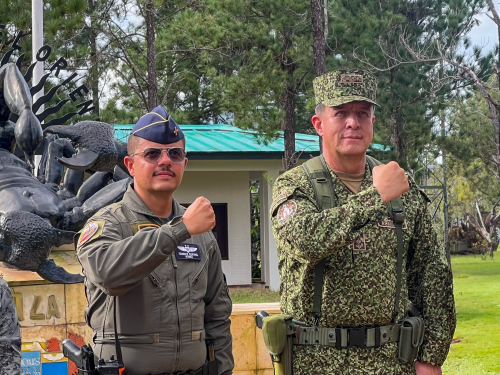 Comandante de las Fuerzas Militares visita GAORI y reconoce su papel estratégico