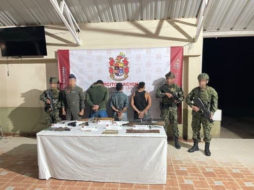Capturados tres integrantes del Clan del Golfo en Bolívar