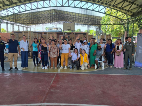 32 familias beneficiadas con apoyo humanitario y productivo en la región