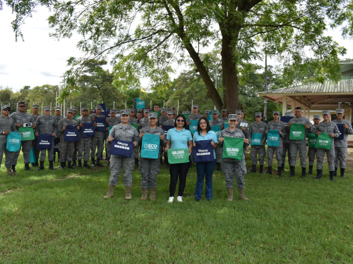 Campaña ecológica en Puerto Salgar, impulsó la devolución responsable de residuos posconsumo