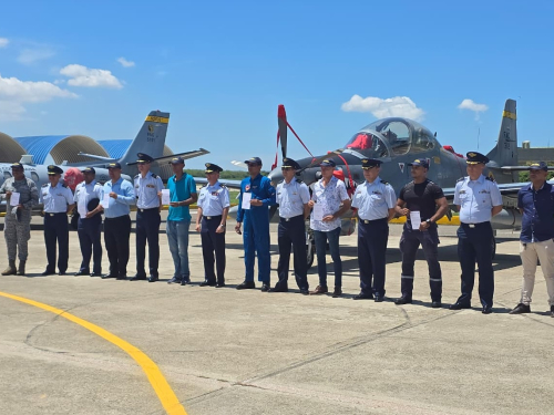 Reservistas de Primera Clase son exaltados en la Base Aérea de Malambo
