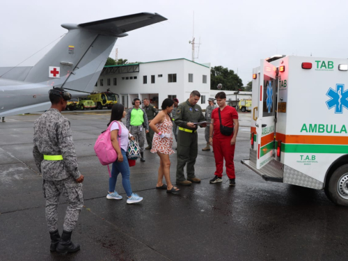 Mujer embarazada fue trasladada desde La Macarena a Villavicencio