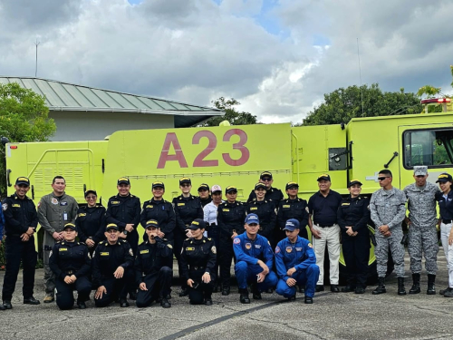 Bomberos voluntarios de Yopal vivieron jornada de aprendizaje para fortalecer respuesta en emergencias