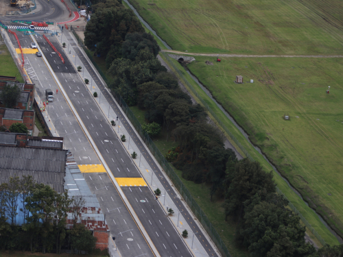 Labores de vigilancia refuerzan seguridad de la nueva avenida José Celestino Mutis de Bogotá