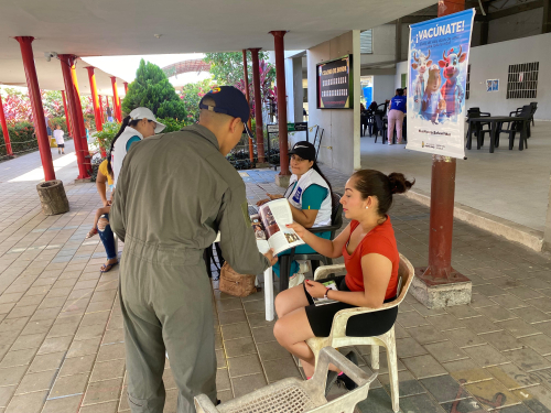 Habitantes de Pachaquiaro en Puerto López tuvieron un día de salud y bienestar