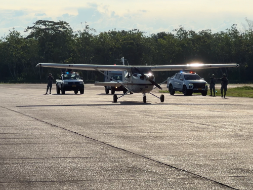Ejercicio de Interdicción Aérea fortalece la seguridad en el Magdalena Medio