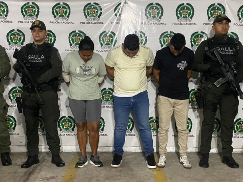 Capturados tres presuntos cabecillas del Clan del Golfo en Atlántico