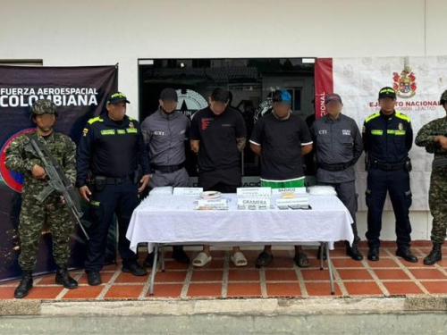 Dos personas fueron capturadas en operación contra el microtráfico en Casanare