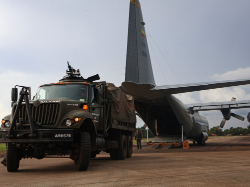 Fuerzas Militares apoyan la comercialización de más de 1,4 toneladas de productos del Vichada