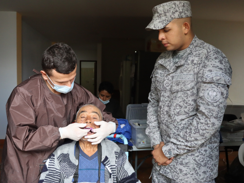 Actividad de Asistencia Médica y Humanitaria beneficia a familias de Sutamarchán, Boyacá
