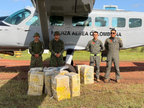 Identificación de un acopio de clorhidrato de cocaína en el oriente colombiano