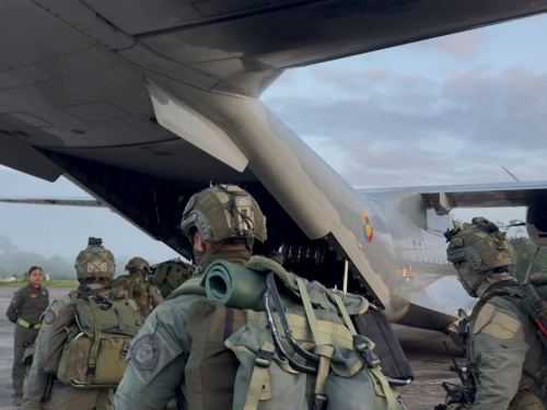 Golpe contra la explotación ilícita de yacimientos mineros en la Amazonía Colombiana 