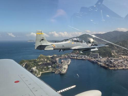 Seguridad aérea para la Cumbre CELAC en Santa Marta 