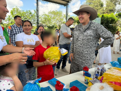 Se adelantó la Navidad en la vereda Bella Suiza de Villavicencio