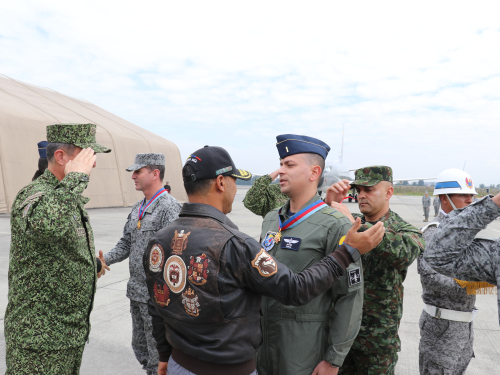Comando General Fuerzas Militares realiza reconocimiento al compromiso de personal de CATAM