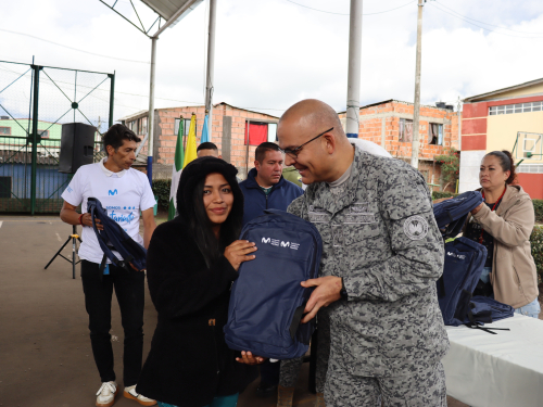 Institución educativa de El Rosal, Cundinamarca, es beneficiada con Plan Corazón Amigo