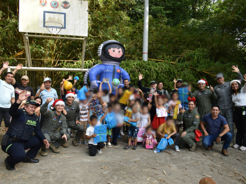 Operación Gratitud llevó Navidad, esperanza y sonrisas a comunidades del Magdalena Medio