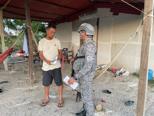 Patrullajes terrestres fortalecen la seguridad y tranquilidad en barrios de Malambo