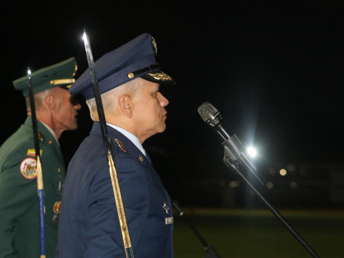 Reconocimiento y toma de mando en la Fuerza Aeroespacial Colombiana