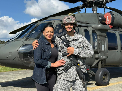 Un reencuentro que tocó el corazón de nuestros soldados