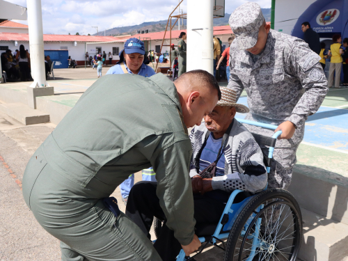 Acciones solidarias contribuyen al bienestar de personas con discapacidad en Sutamarchán, Boyacá 