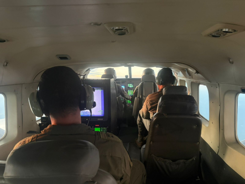 Desde el aire y la tierra se protege la Amazonía colombiana