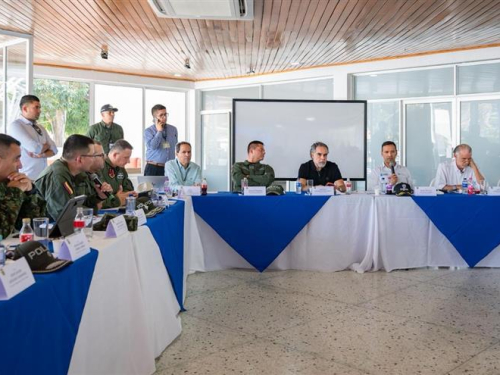 Reunión Estratégica de Seguridad Ciudadana en el Atlántico
