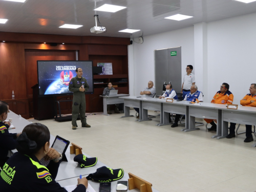 Unión de capacidades para la prevención y atención de desastres en el Meta