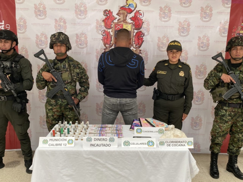 Capturado presunto colaborador del GAO-r Estructura Franco Benavides en Nariño