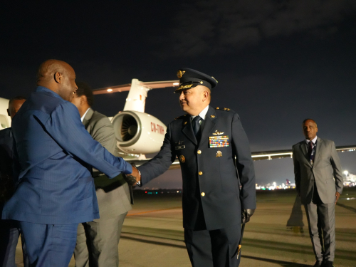 Recibimiento del Presidente de Burundi asistente al Foro CELAC–África 2026